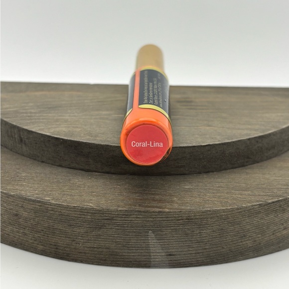 Lipsense Coral-Lina NEW Warm Frost Peach Pink Shimmer Long Last Liquid Lipstick - Picture 5 of 8